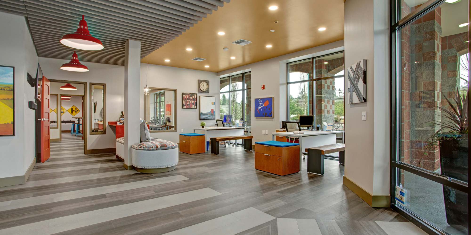 Apartments at Trax at Dupont Station in Dupont, Washington