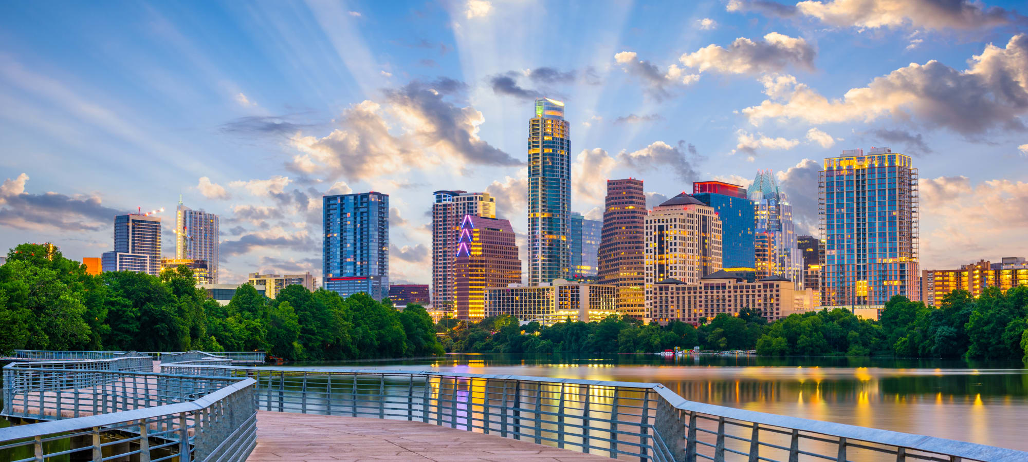 Neighborhood near Sabina in Austin, Texas