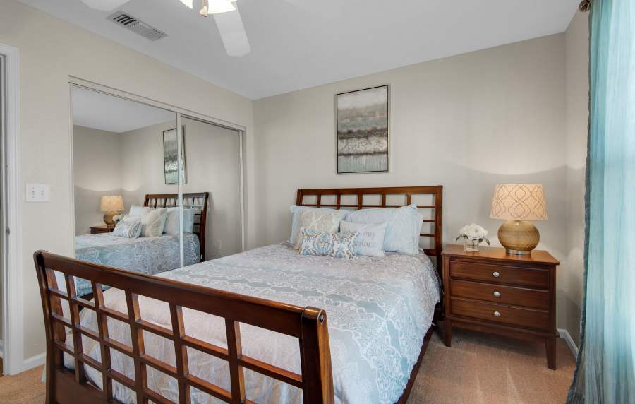 Spacious bedroom with closet at Reserve at Northshore in Lynn Haven, Florida