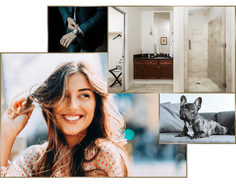 Amazing floor plans can be found at The Heights at Park Lane in Dallas, Texas