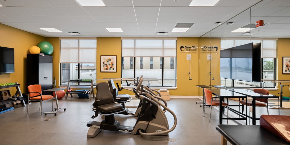 Fitness studio at Anthology of Mason in Mason, Ohio