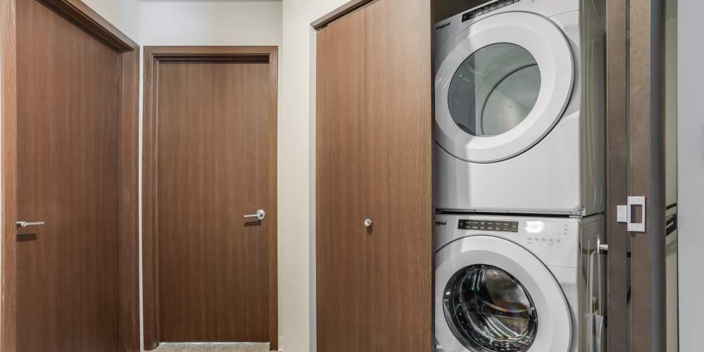 Laundry area at Union Court Senior Apartments and Townhomes in Kenosha, Wisconsin