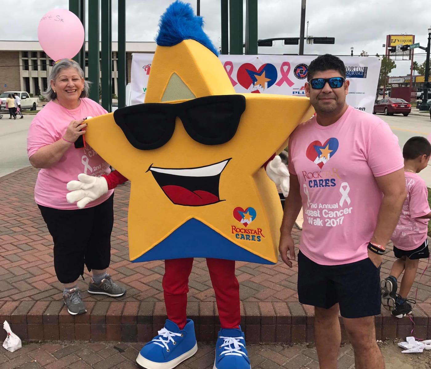 Rockstar Capital walking for breast cancer