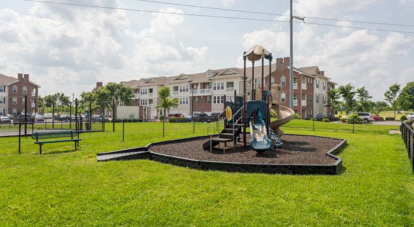 Children's playground at The Banks at West Fork in Murfreesboro, Tennessee