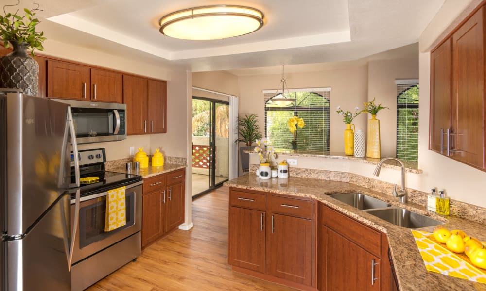 Kitchen model at San Antigua in McCormick Ranch