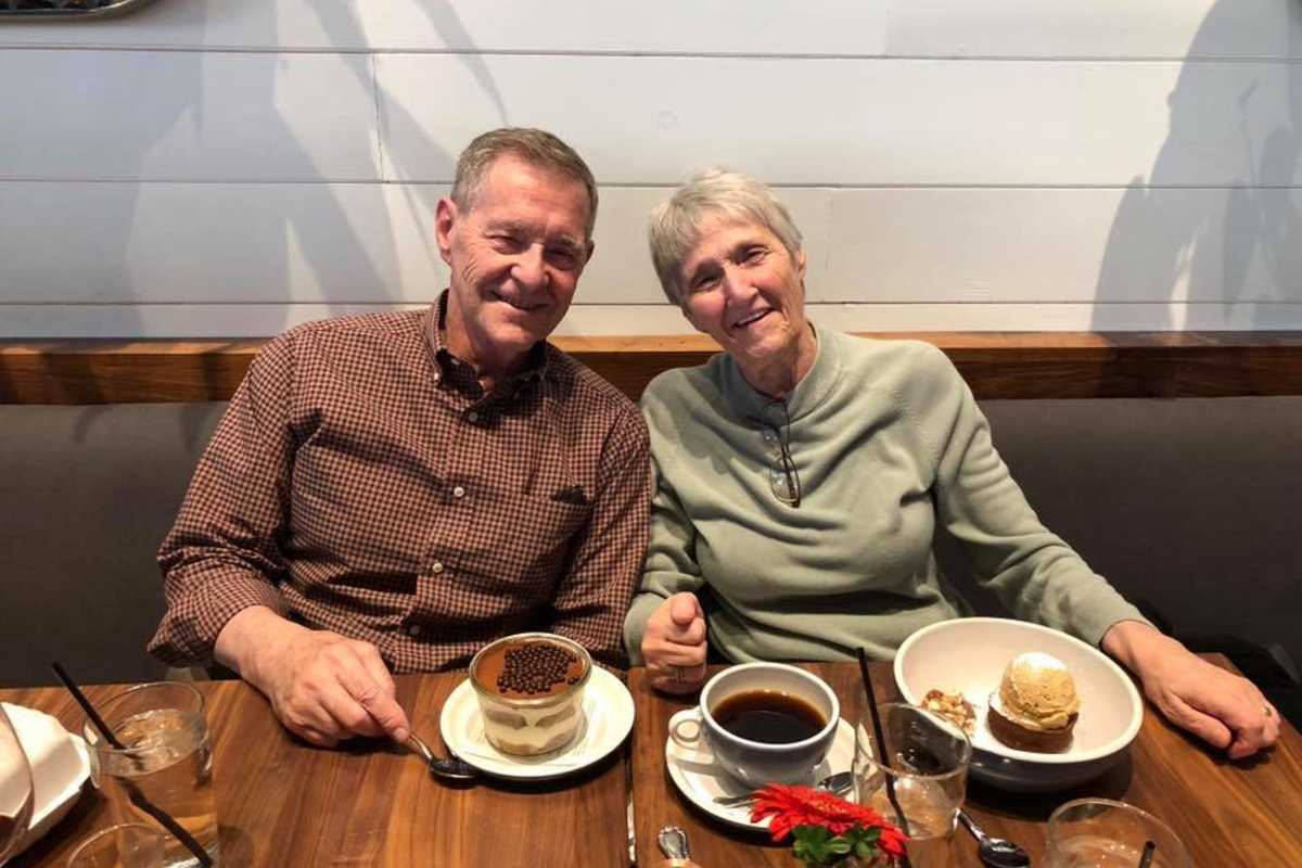 Residents enjoying a meal at Watermere at the Preserve in North Richland Hills, Texas.