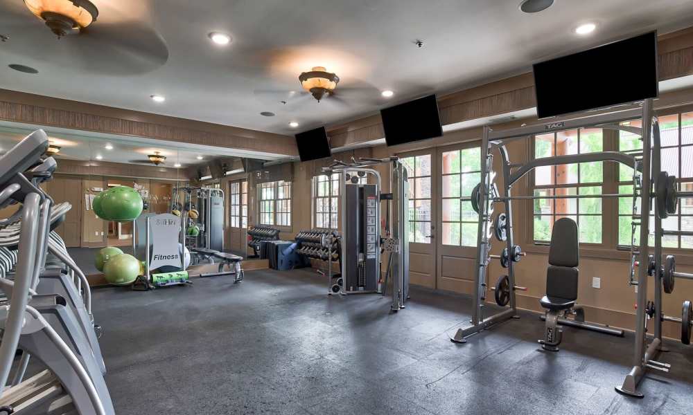 Fitness center at Avonlea Tributary in Lithia Springs, Georgia