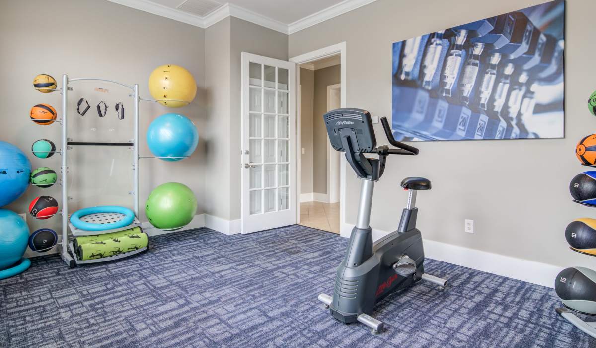 Fitness center at Legacy Ridge in Atlanta, Georgia
