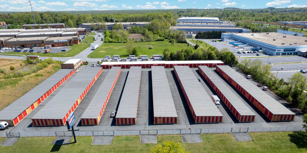 Self-storage units at Stack and Store Self Storage - Edgewood at I-95 in Edgewood, Maryland