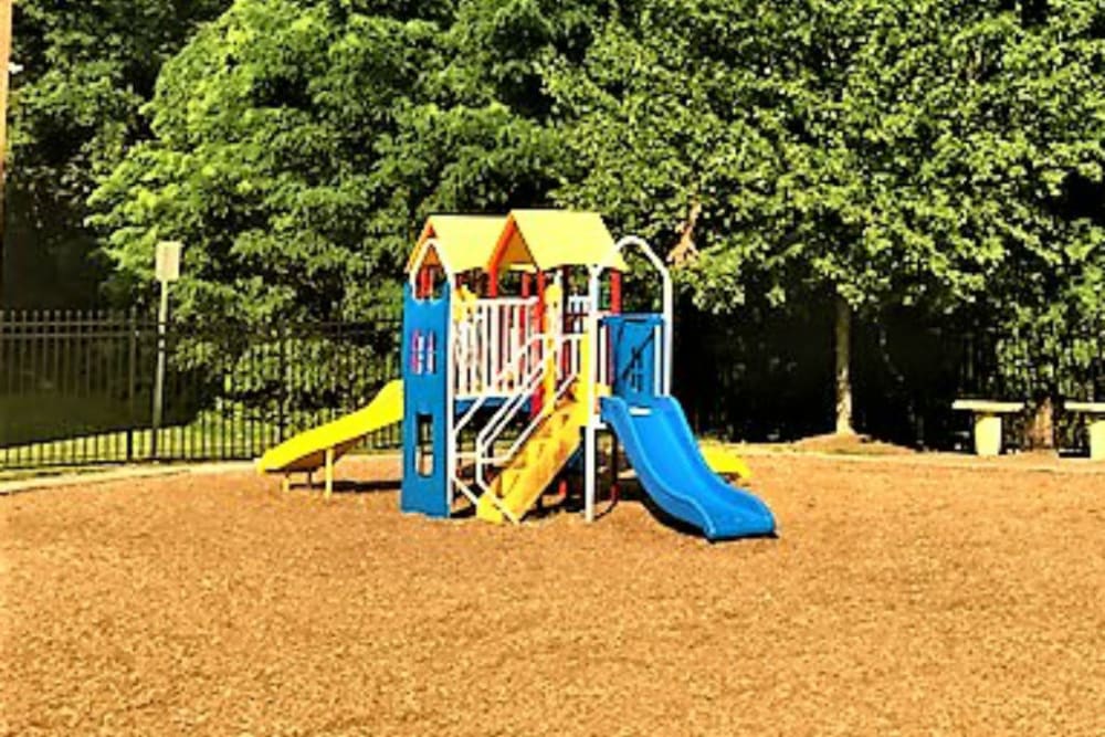 Children's playground at Creekside Village in Alexandria, Virginia