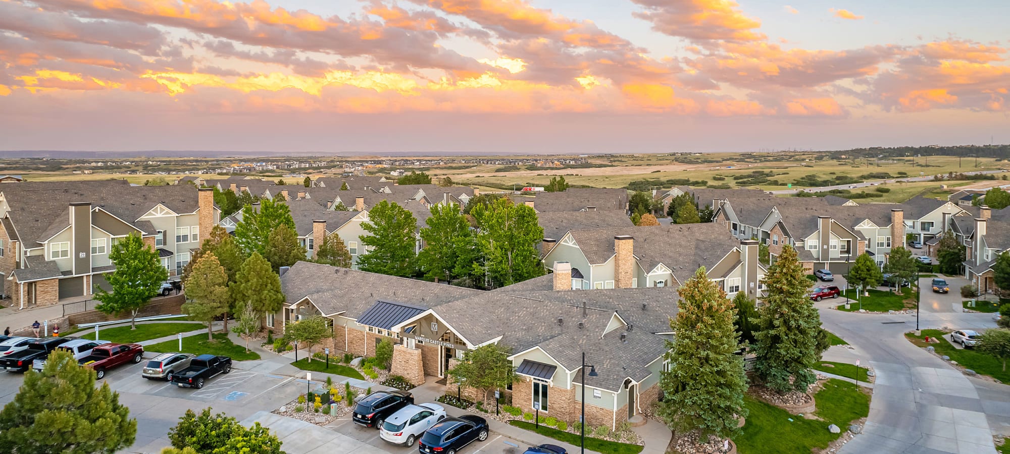 Neighborhood near Marquis Castle Pines in Castle Pines, Colorado