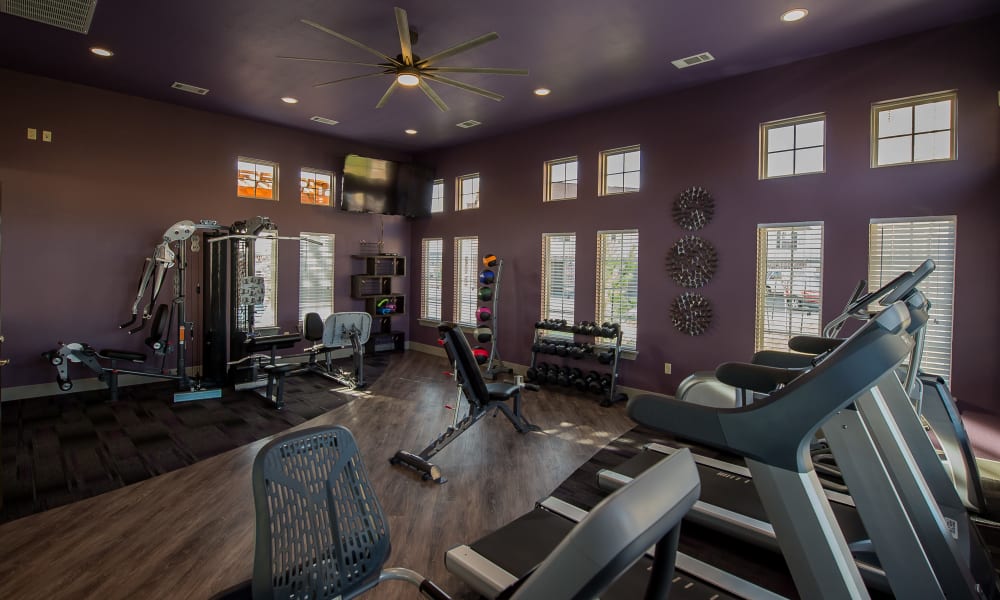Gym at Watercress Apartments in Maize, Kansas