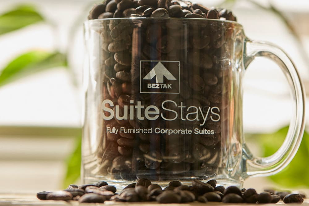 Suite Stays mug at Citation Club in Farmington Hills, Michigan