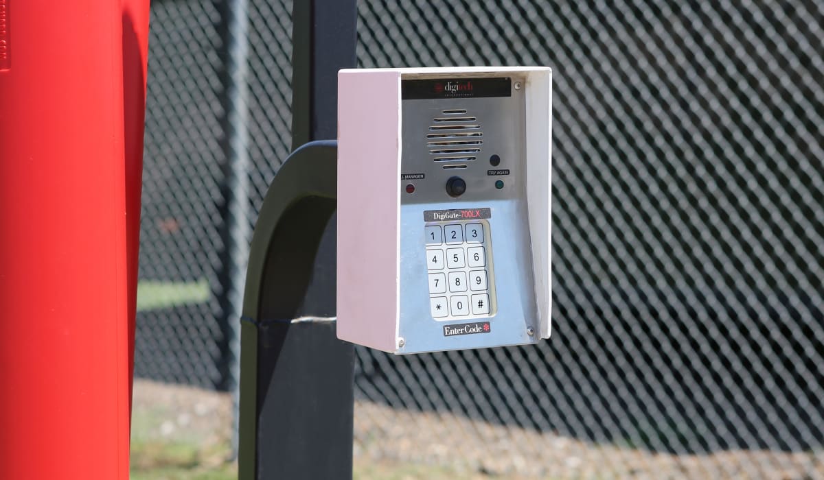 Keypad at Midgard Self Storage in Oakland, Tennessee