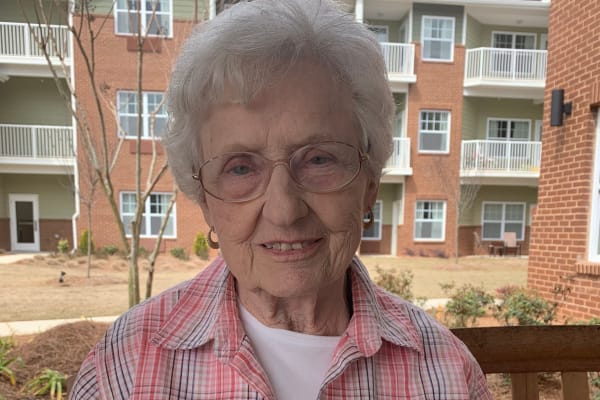 Resident at Linwood Estates Gracious Retirement Living in Lawrenceville, Georgia resident testimonial