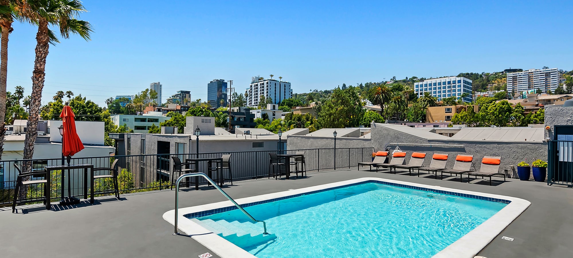 Apartments at Villa Francisca, West Hollywood, California