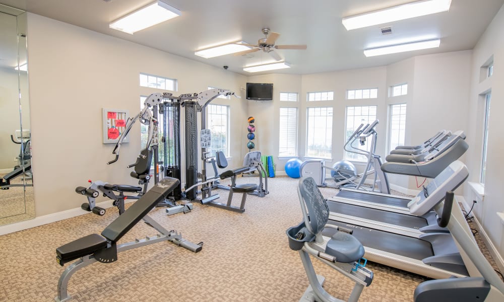 Gym at Colonies at Hillside in Amarillo, Texas