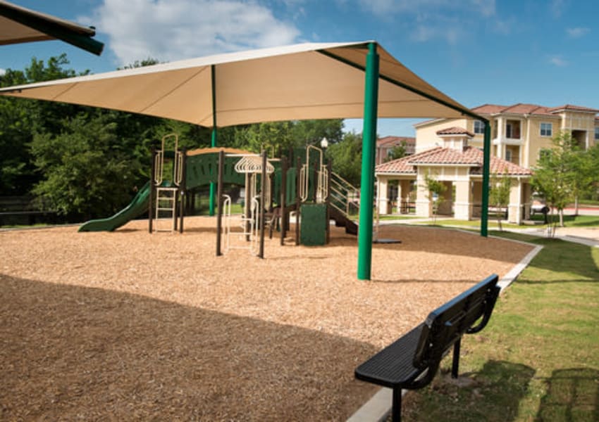 Shaded Playground at Estancia at Ridgeview Ranch