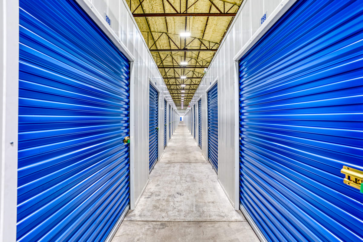 Climate-controlled storage units at Devon Self Storage in Davenport, Iowa