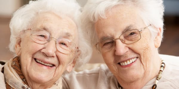 Happy Residents and friends at Ingleside Communities in Mount Horeb, Wisconsin