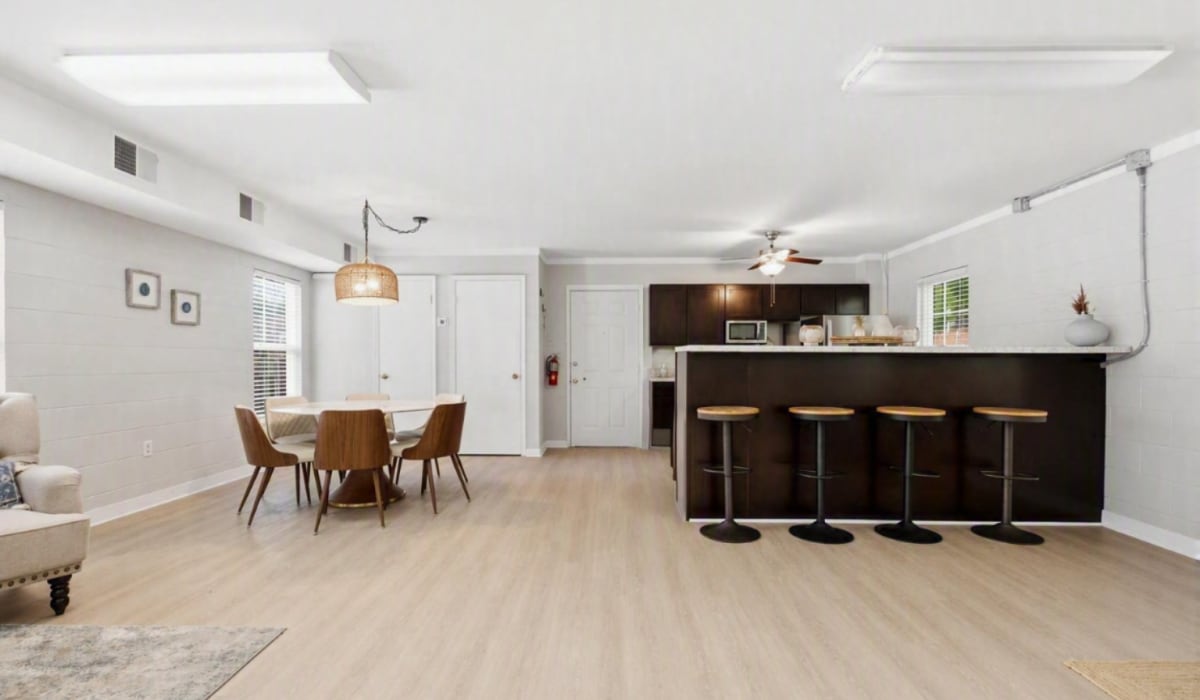 Resident clubhouse at Willow Oaks Apartments in Richmond, Virginia