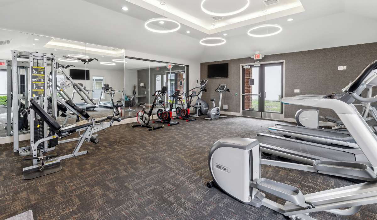 Gym to help you be healthy at Vintage at 18th Street in Houston, Texas