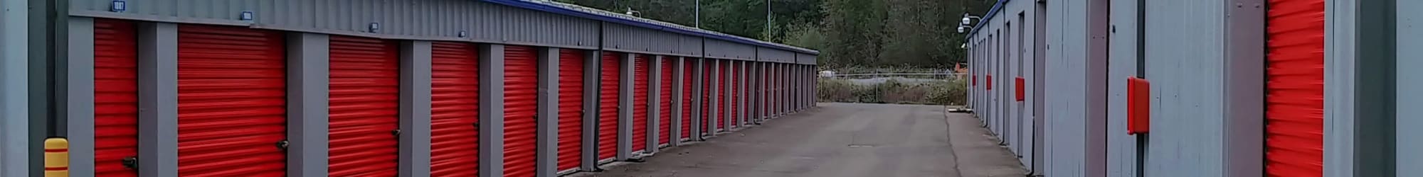 Self storage features at Trojan Storage in Bothell, Washington