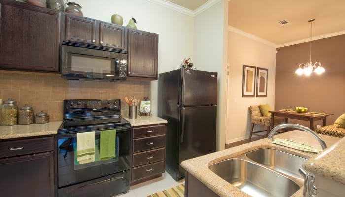 Our apartments in McKinney, Texas offer a bathroom