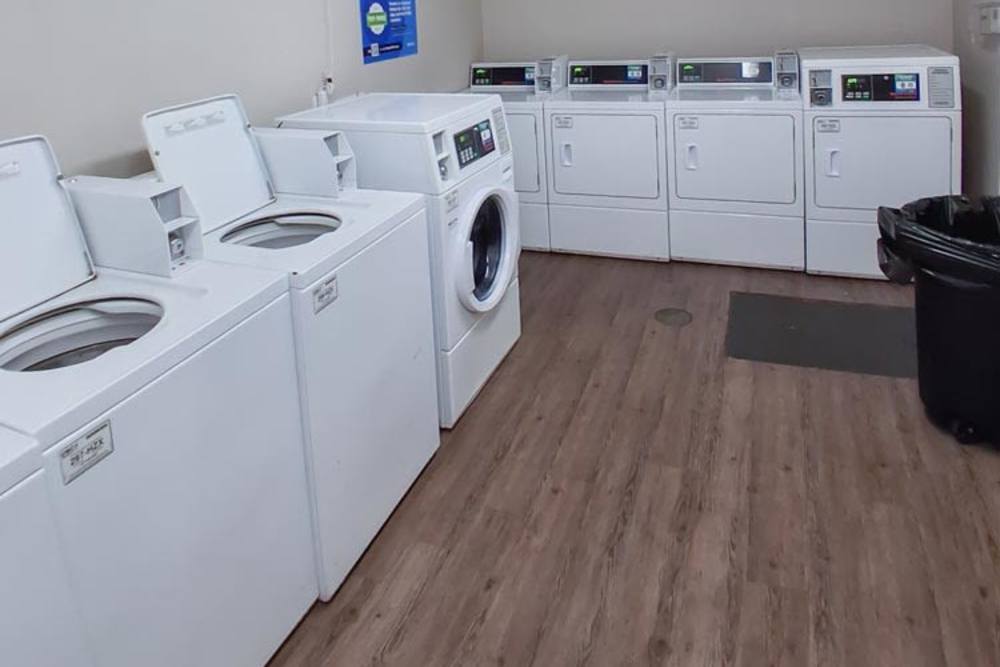 On-site laundry at Adair Court in Atlanta, Georgia
