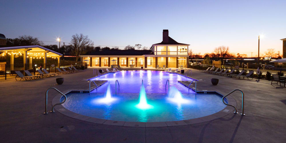 Bedroom area at City Limits Apartments in Columbia, Tennessee 
