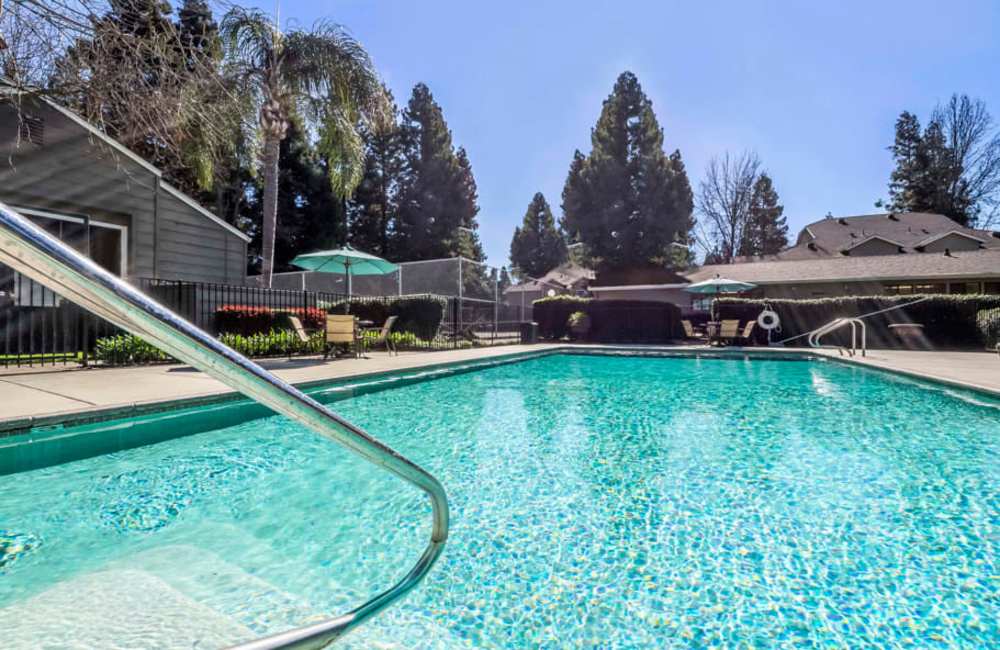 Swimming pool at River Terrace in Sacramento, California