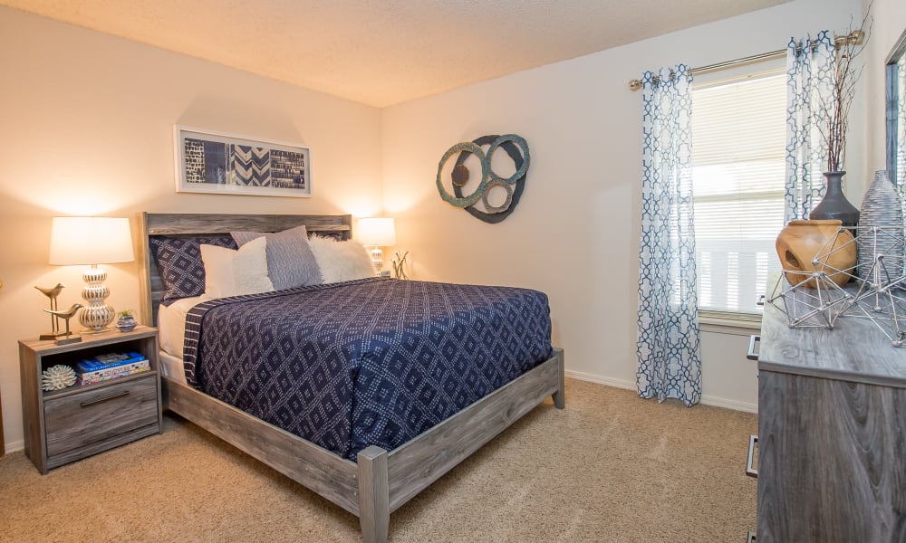 Bedroom at Sunchase Ridgeland Apartments in Ridgeland, Mississippi