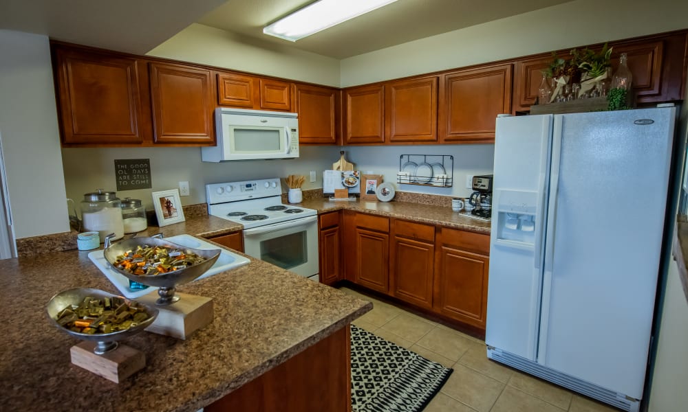 Kitchen at Colonies at Hillside in Amarillo, Texas