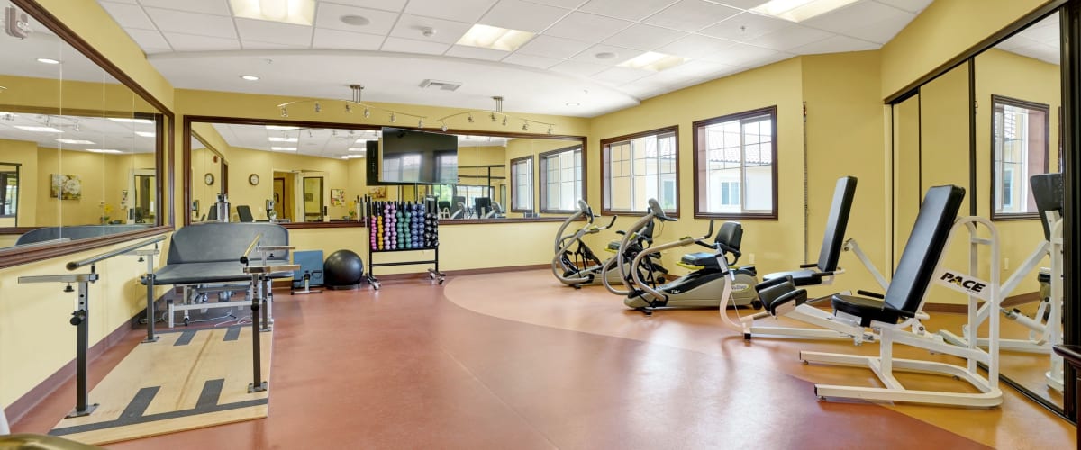 Gym at Estancia Del Sol in Corona, California