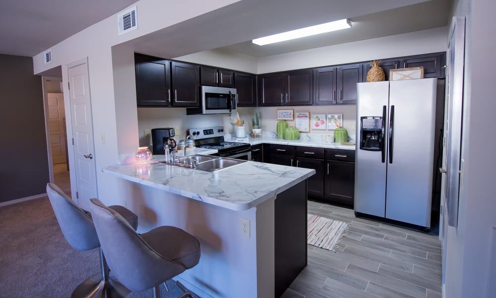 Kitchen at Icon at Hewitt in Hewitt, Texas