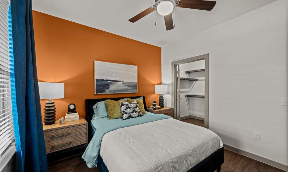 Cozy bedroom at Opal Point at Kyle in Kyle,Texas