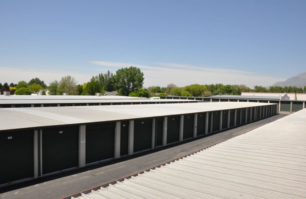 Storage units at Lock It Up Self Storage in Ogden, Utah