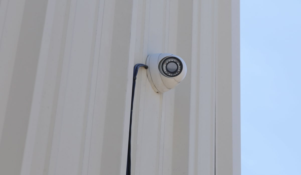 Security camera at Midgard Self Storage in Oakland, Tennessee