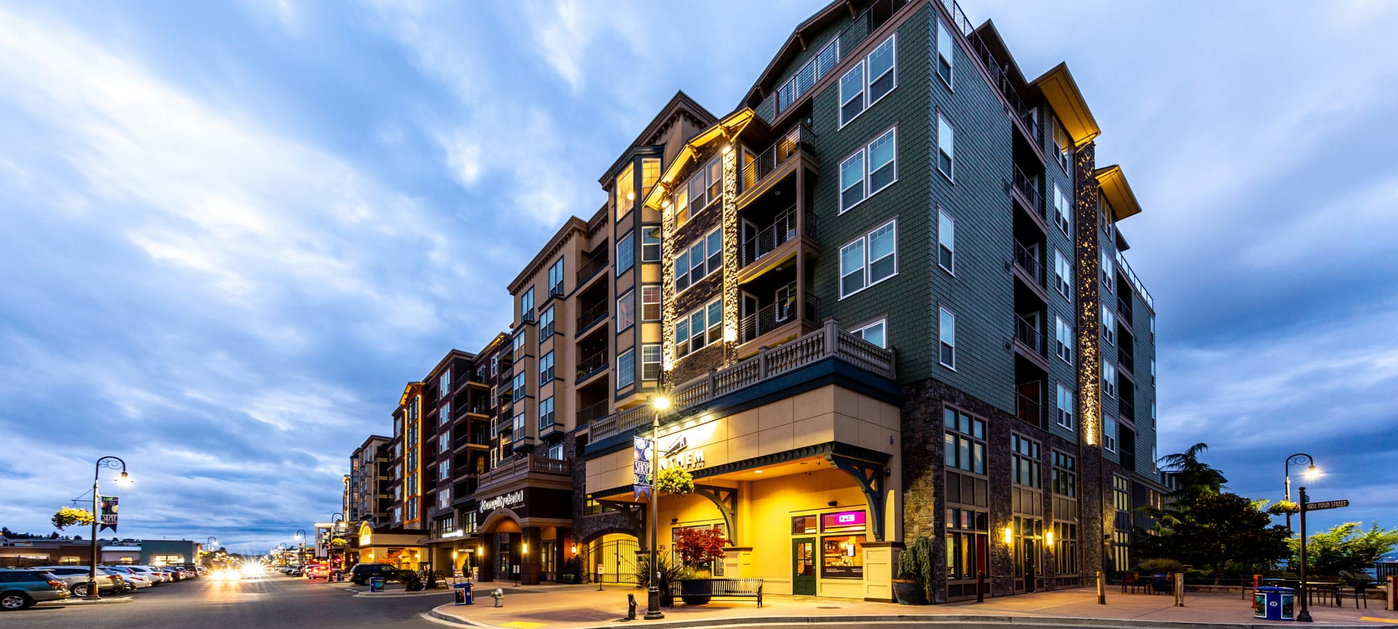 Apartments at Copperline at Point Ruston in Tacoma, Washington