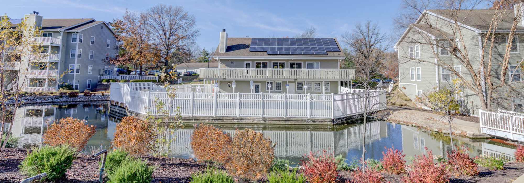Neighborhood at Bonhomme Village in Olivette, Missouri
