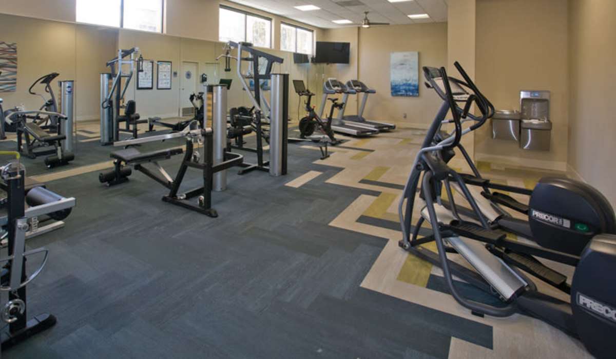 Community cardio and strength training place at 1010 Pacific in Santa Cruz, California
