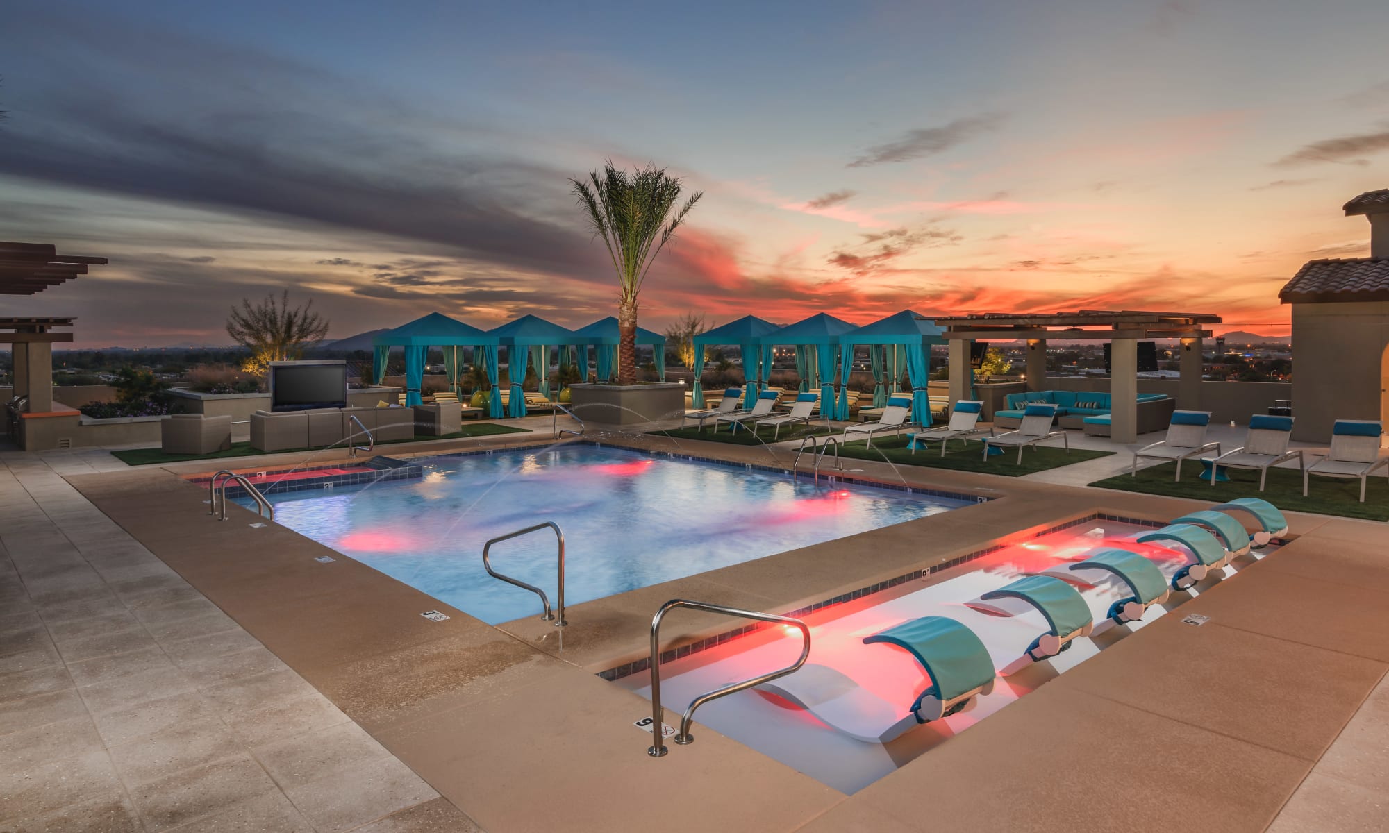 Scottsdale, Arizona, apartments at The Core Scottsdale