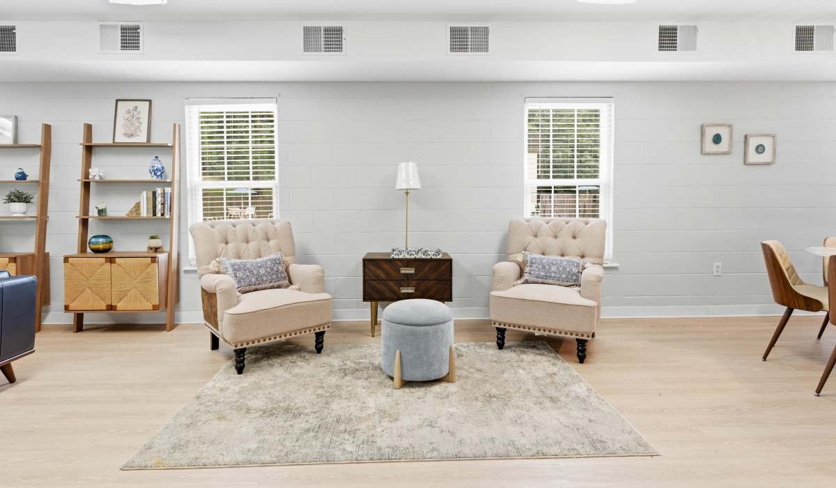 Resident clubhouse at Willow Oaks Apartments in Richmond, Virginia