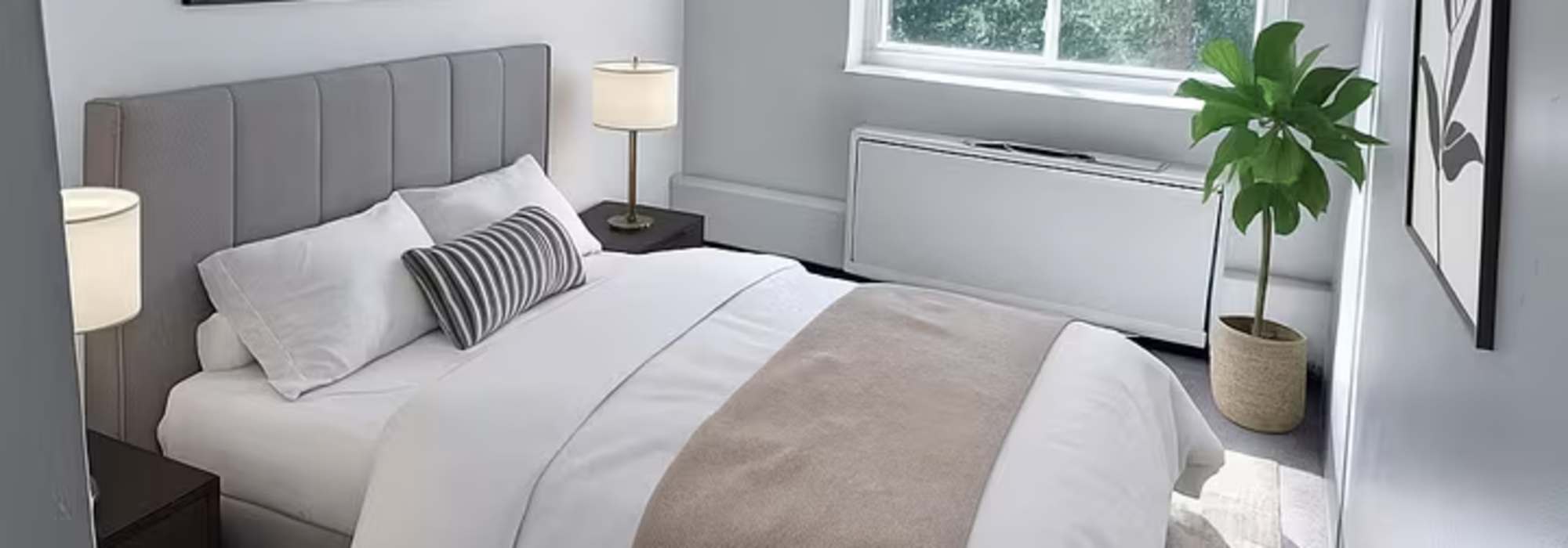 Cozy bedroom at Virginia Junction in Baden,Pennsylvania