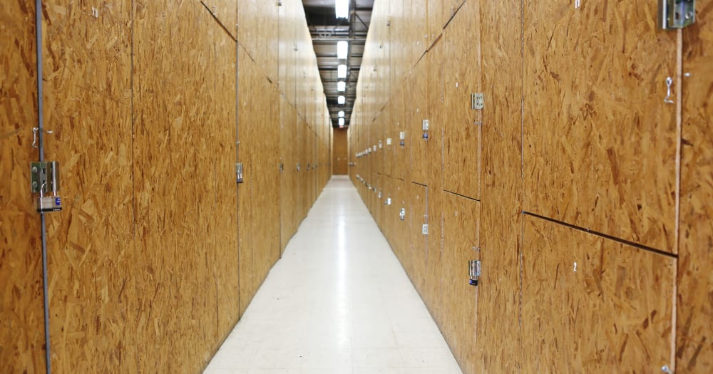 Storage units at Jupiter Park Self Storage in Jupiter, Florida