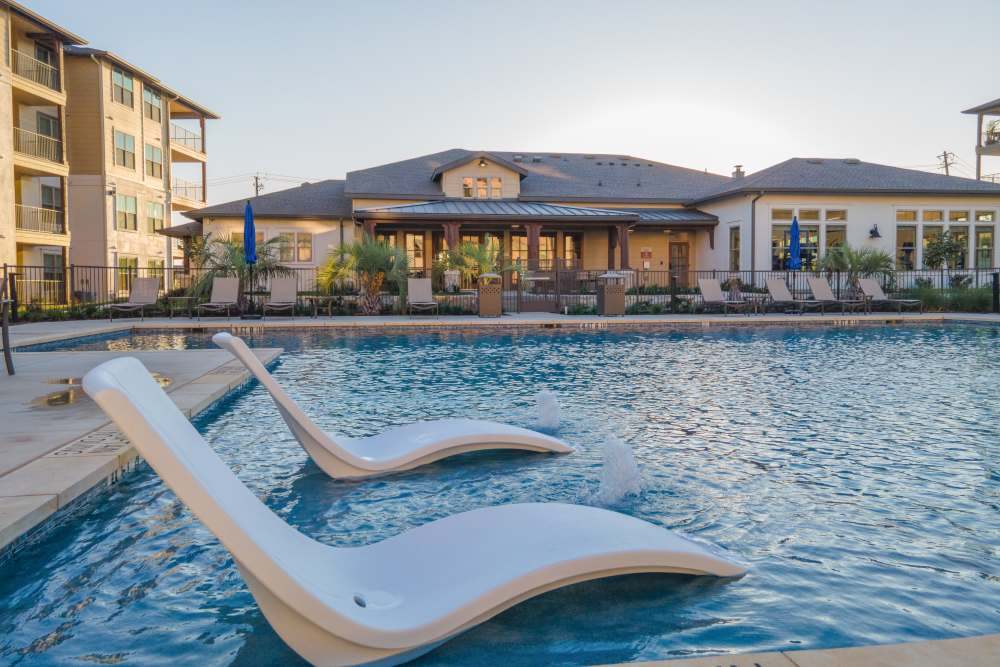lounge pool with a view