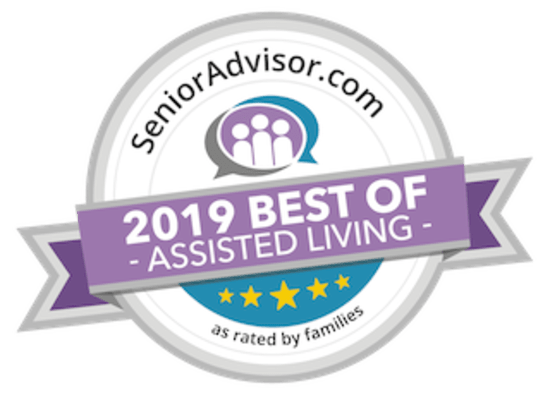 Senior Advisor Award 2019 for Heritage Hill Senior Community