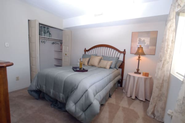 Plenty of space for storage in a model apartment home at The Heights At Marlborough in Marlborough, Massachusetts