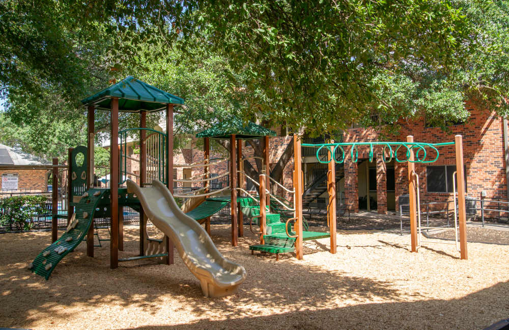 Playground in the community at Sierra Vista Apartments in Austin, Texas