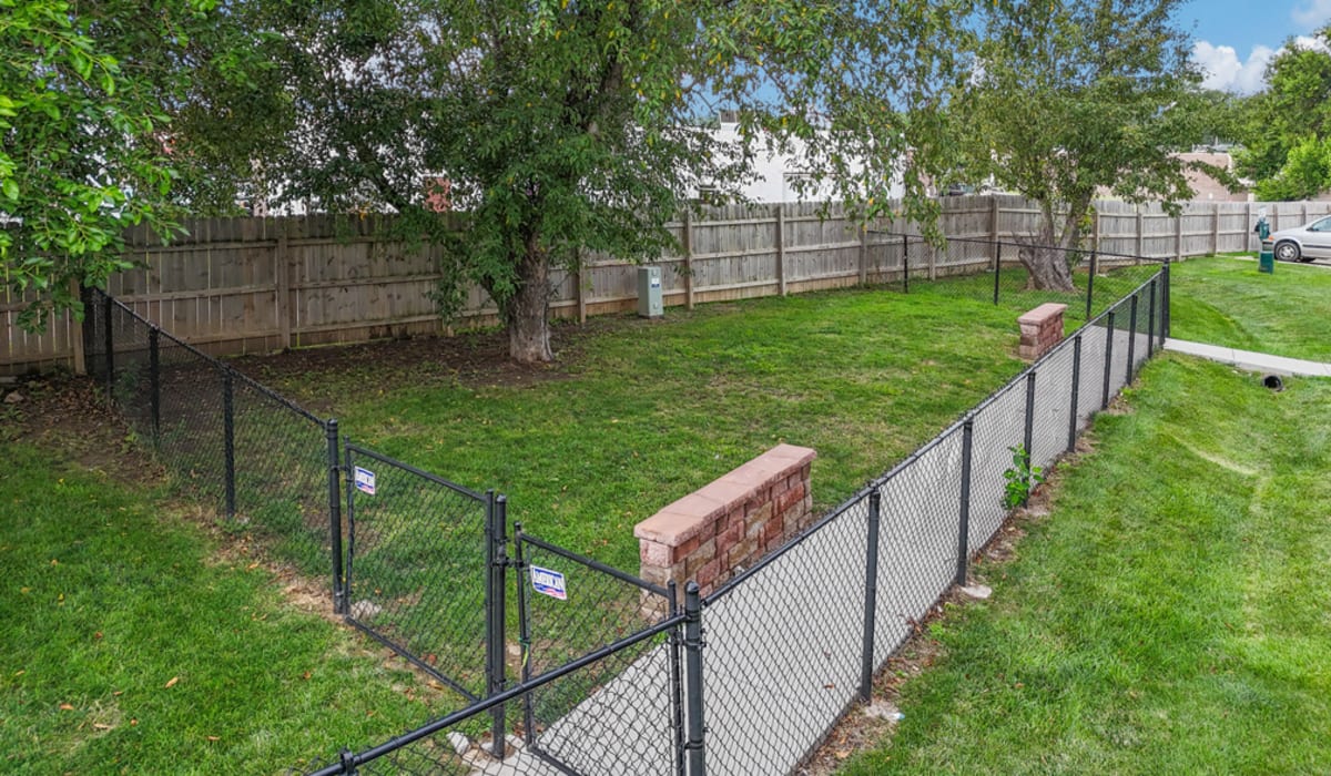Pet park at Wildewood Commons in Ralston, Nebraska